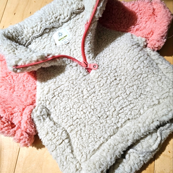 OFFLINE SHERPA DOG 1/2 ZIP PULLOVER - Picture 4 of 11